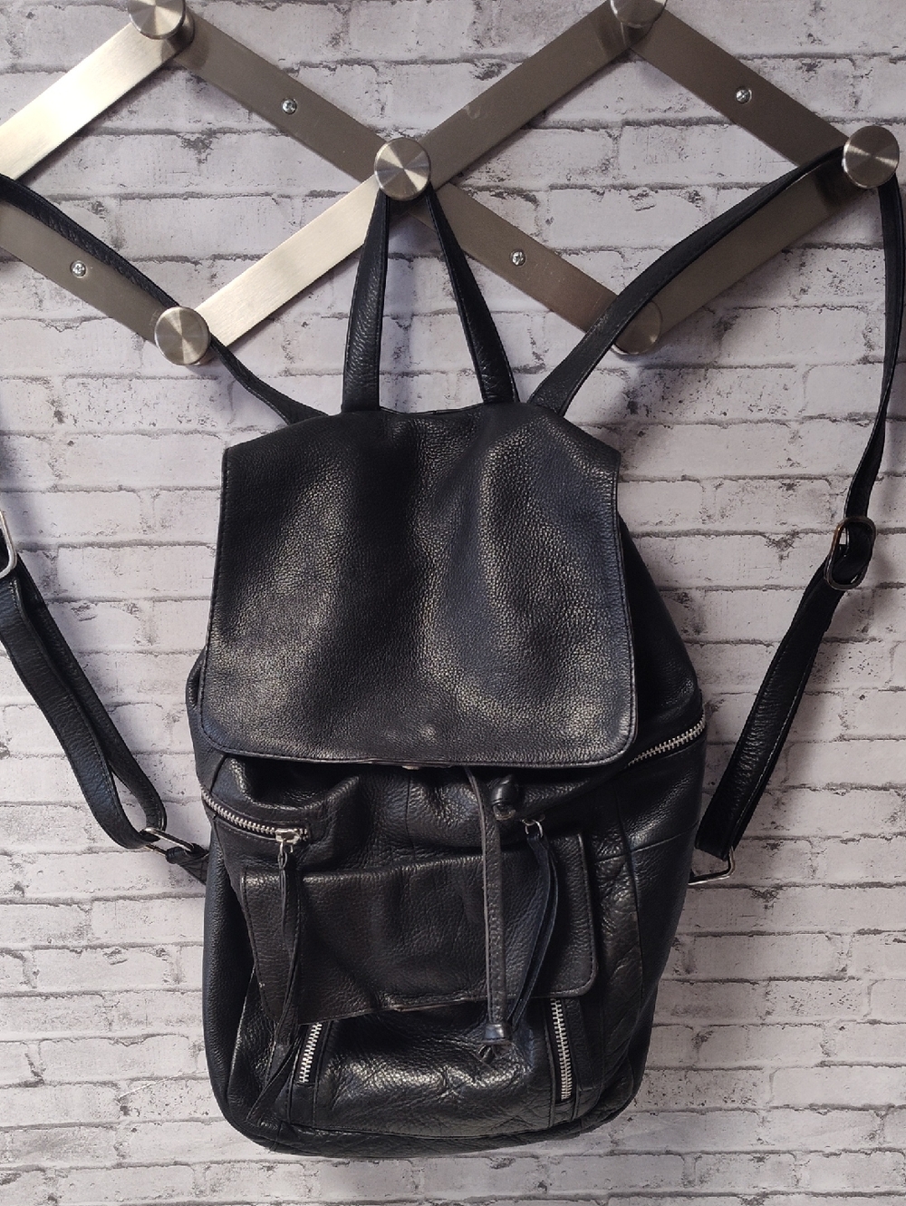 Anthropologie Day & Mood Leather Backpack